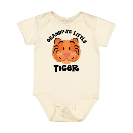 

Inktastic Grandpas Little Tiger Grandson Gift Baby Boy Bodysuit