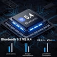 thumbnail image 2 of Auriculares inalámbricos Donerton W90 Bluetooth 5.4 40H Playtime, 2 of 7