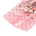 thumbnail image 3 of Rectangle Plastic Packaging Zip Lock Bags with Cartoon Animal Pattern Top Self Seal Pouches Pink 11x7.5x0.15cm Unilateral Thickness: 2.5 Mil(0.065mm), 3 of 4