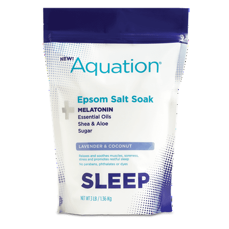 Aquation Epsom Salt Adult Melatonin 3 LB Bag