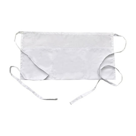 

Half Apron 3 Pockets Adjustable Strap Men Women Waitress Waiter Kitchen Chef Cafe Restaurant Bakery Flower Shop Barista Server Work Apron