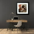 thumbnail image 4 of Gerard de Lairesse 20x21 Black Modern Framed Museum Art Print Titled - Apollo and Aurora (1671), 4 of 5
