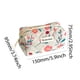 thumbnail image 2 of Bolsa de maquillaje de mano bolsa de almacenamiento portátil acolchada con flores fragmentadas bolsa de cosméticos, 2 of 6