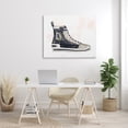 thumbnail image 2 of Stupell Industries High Top Fashion Forward Quilted Sneakers Glam Style, 36 x 48, Designed by Ziwei Li, 2 of 6