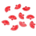 thumbnail image 3 of Pendientes colgantes de Acetato acrílico perfecl 10 piezas rojo, 3 of 8