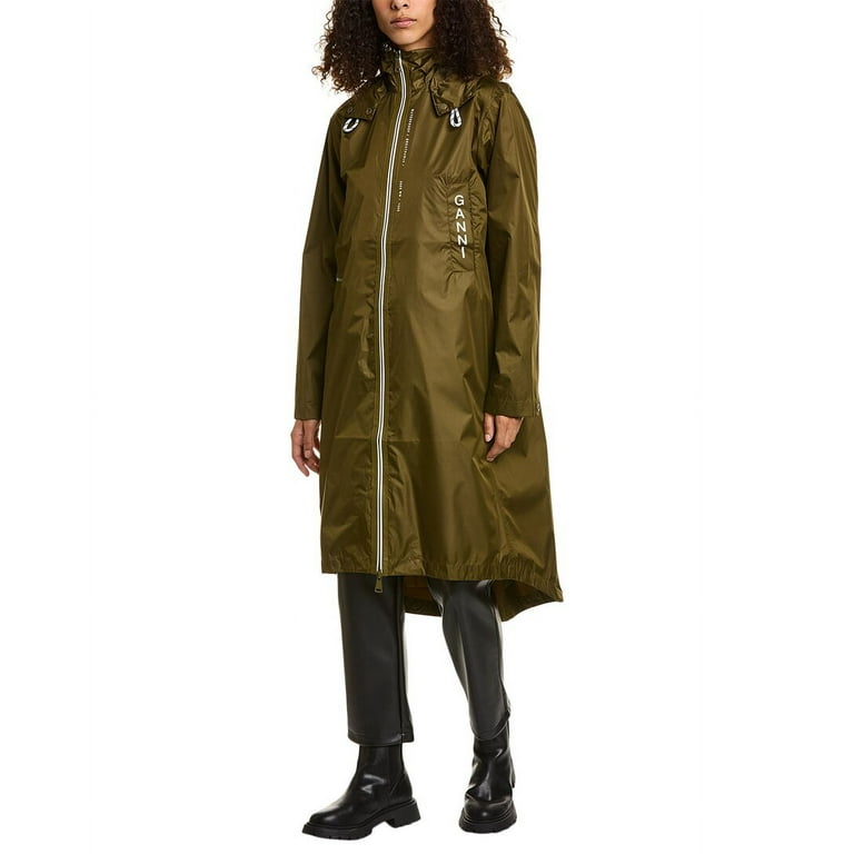 Ganni rain mac sale