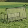 thumbnail image 3 of Soozier Filet de Soccer Portable 2-en-1, Filet de Rebond Pliable, 3 of 10