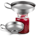 thumbnail image 4 of Canning Funnel, 4 Pack Stainless Steel Canning Supplies Kitchen Funnel Jar Funnel Canning Funnel, 4 of 7
