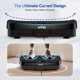 thumbnail image 5 of Plataforma vibratoria curva HTM de 330 lb y 120 niveles de velocidad, 5 of 8