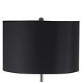 thumbnail image 2 of Benzara BM240914 Table Lamp with Curved Tubular Body & Round Base, Black, 2 of 5