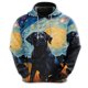 thumbnail image 3 of Sudadera con capucha con estampado 3D de perro y arte de grafiti para hombre, ropa divertida, sudaderas con capucha de husky, labrador y corgi, diseño lindo, sudadera con capucha unisex Y2k, 3 of 5