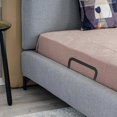 thumbnail image 3 of Non-slip Mattress Retainer Bar Mattress Slide Stopper Metal Mattress Stabilizers for Wooden Bed Frame, 3 of 4