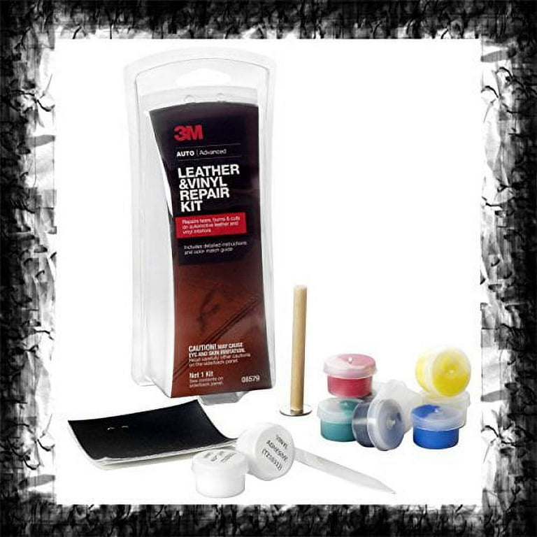  Leather Vinyl Repair Kit Rips Burns Tears Detailed Cars  Motorcycle Seats Marine Golf Bags Handbags Briefcases Luggage Other Leather  Goods - It Comes Only with Its Unique Ebook Sold by House