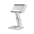 thumbnail image 2 of bedienty Support de Tablette Pliable Rotation à 360 Degrés Multi-angle Réglable Support d'Ordinateur Portable Rétractable Fournitures de Bureau Portables Argent, 2 of 6