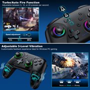 2 Packs Switch Controller, Wireless Switch Pro Controller for Switch/Switch lite/Switch OLED/Switch 2 Controllers