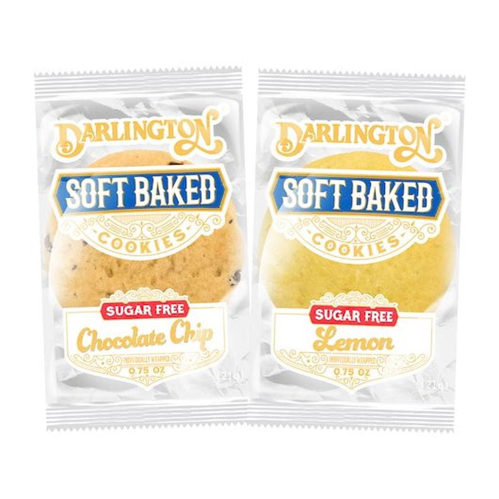 Darlington Sugar Free Soft Baked Assorted Cookies, 0.75 Ounce -- 212 per Case.