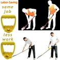 thumbnail image 4 of Shovel or Rake labor-saving Handle Attachment Shovel Work with Garden Shovels Rakes, D Grip Ergonomic Handle Replacement, 4 of 6
