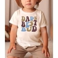 thumbnail image 5 of Retro Dads Best Bud Shirt for Youth and Toddler Boys Vintage Tee for Kids Natural Shirt Youth Small, 5 of 6