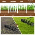thumbnail image 3 of Lawn Spike Aerator with Weight Tray, 90lbs Capacity Heavy Duty Spike Aerator for Outdoor Lawn Maintenance, 3 of 6