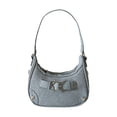 thumbnail image 2 of Bolso vaquero para mujer Fernando Hobo de mezclilla gran capacidad elegante viaje fiesta regalo del Día de San, 2 of 8