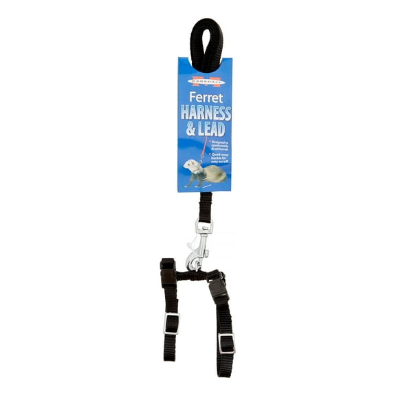 Marshall Pet Products Ferret Harness & Lead, Assorted Colors