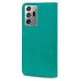 thumbnail image 4 of Wallet Case for Samsung Galaxy Note 20, Anti-Scratches Shockproof Magnet Flip Folio Cover with Stand Card Slots Wrist Strap Case for Samsung Galaxy Note 20 6.7 Inch,Green, 4 of 7