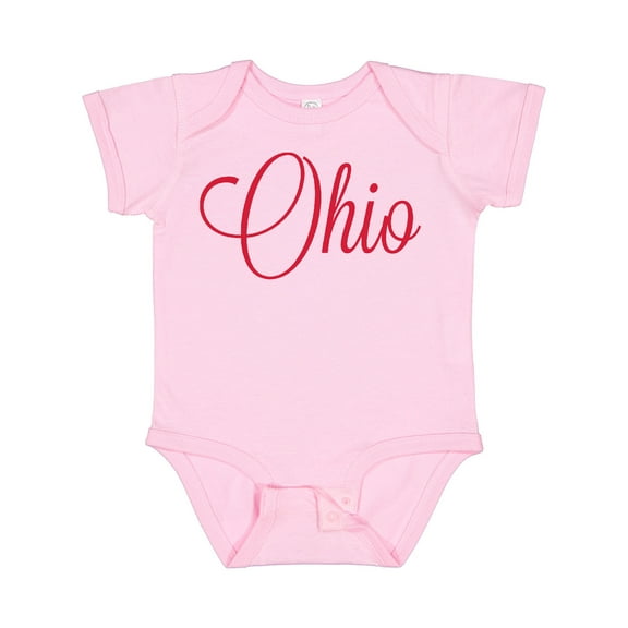 Inktastic Ohio Boys or Girls Baby Bodysuit