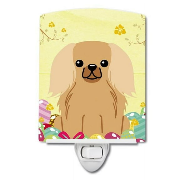 Easter Eggs Pekingnese Fawn Sable Ceramic Night Light