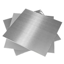 2pcs 304 Stainless Steel Plate Polished Sheet Thickness 0.5mm for Industry, Machinery, DIY Home Decoration