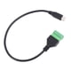 thumbnail image 1 of EeaseMX Cable de carga con extensión de datos USB-C con terminal de tornillo USB tipo C a 5 pines, 1 of 7