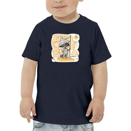 

Sailor Explorer Racoon Cute T-Shirt Toddler -Image by Shutterstock 3 Toddler
