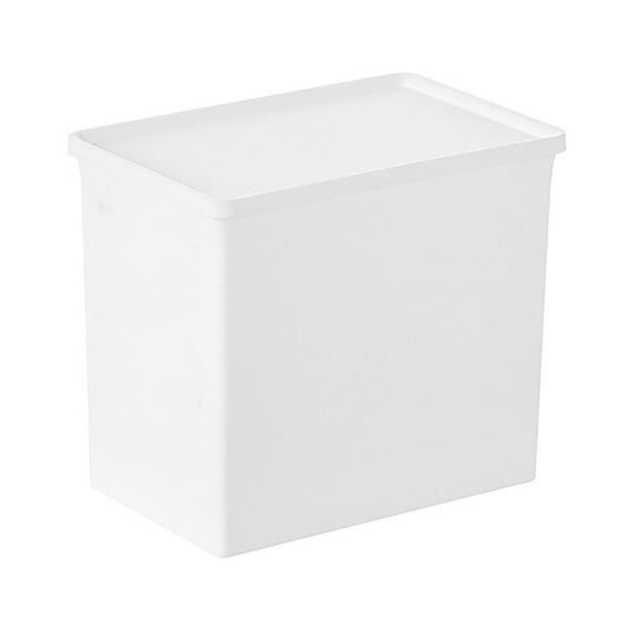 ZOUSSIQI Storage Bins with Lids Large Capacity Multifunction Stackable Plastic Storage Container for Cabinet Desktop Kitchen Washroom JU316-111114