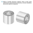 thumbnail image 4 of M10 Aluminum Spacer,10 Pcs Metal Spacer Aluminum 3/8"ID X3/4"OD X3/4"L Screw Standoff Round for 3/8" or M10, Silvery, 4 of 5