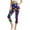 Multicolor, variant on Aobny Leggings for Women Skinny Butterfly Yoga Leggings High Waisted Legging Slim-Leg 7/8th Summer Pants