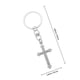 thumbnail image 2 of unbranded Llavero De Cruz Con Rhinestones Para Y Llaves Plateado, 2 of 8