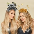 thumbnail image 3 of Yoyauz 2026 New Year Party Supplies Gold Black Silver Adult Female And Male Headwear Flashing Photo Booth Props 2026 Celebration Eve Party And Holiday Headwear, 3 of 7