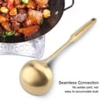 thumbnail image 1 of Stainless Steel Spatula Ladle Heat Insulation Spoon Big Soup Ladle Kitchen Cooking Tool, 1 of 8