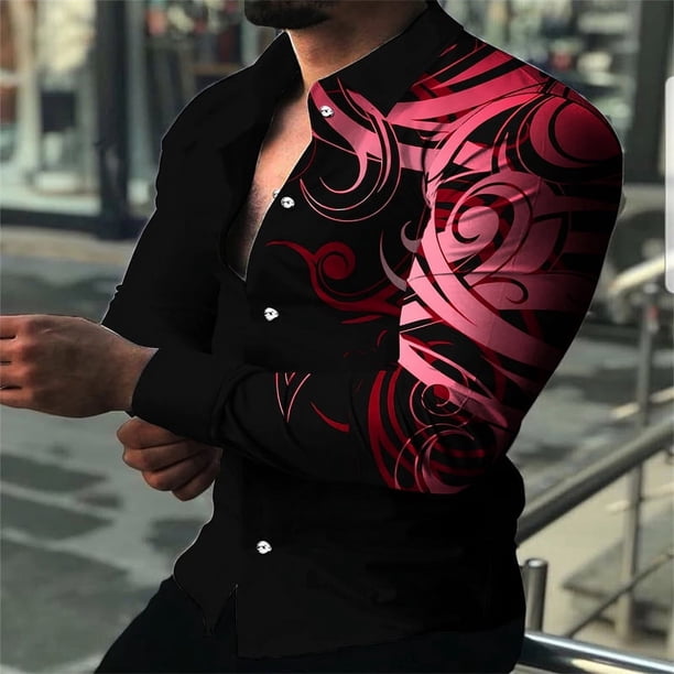 Tops de moda para hombre 2024, informales, para deportes al aire libre, festivales, suaves y cómodos, diseño de diseño con patrón HD, nuevos de talla grande
