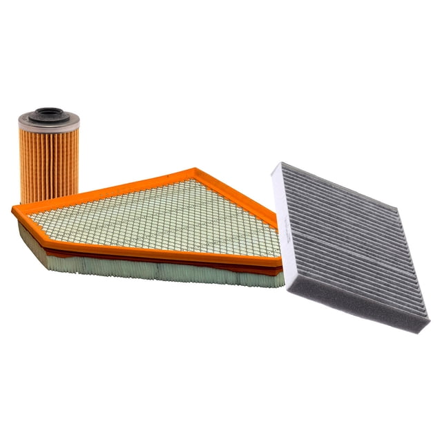 Kit De Filtro de Aire, Filtro de Aceite y Filtro de Cabina 3 PIEZAS Compatible con Cadillac Ats V6 3.6L DE 2013 A 2015