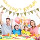 thumbnail image 3 of FELTECHELECTR Letrero colgante para fiesta de cumpleaños, decoración para fiesta de 40 cumpleaños, suministros para mujeres y hombres, 3 of 6