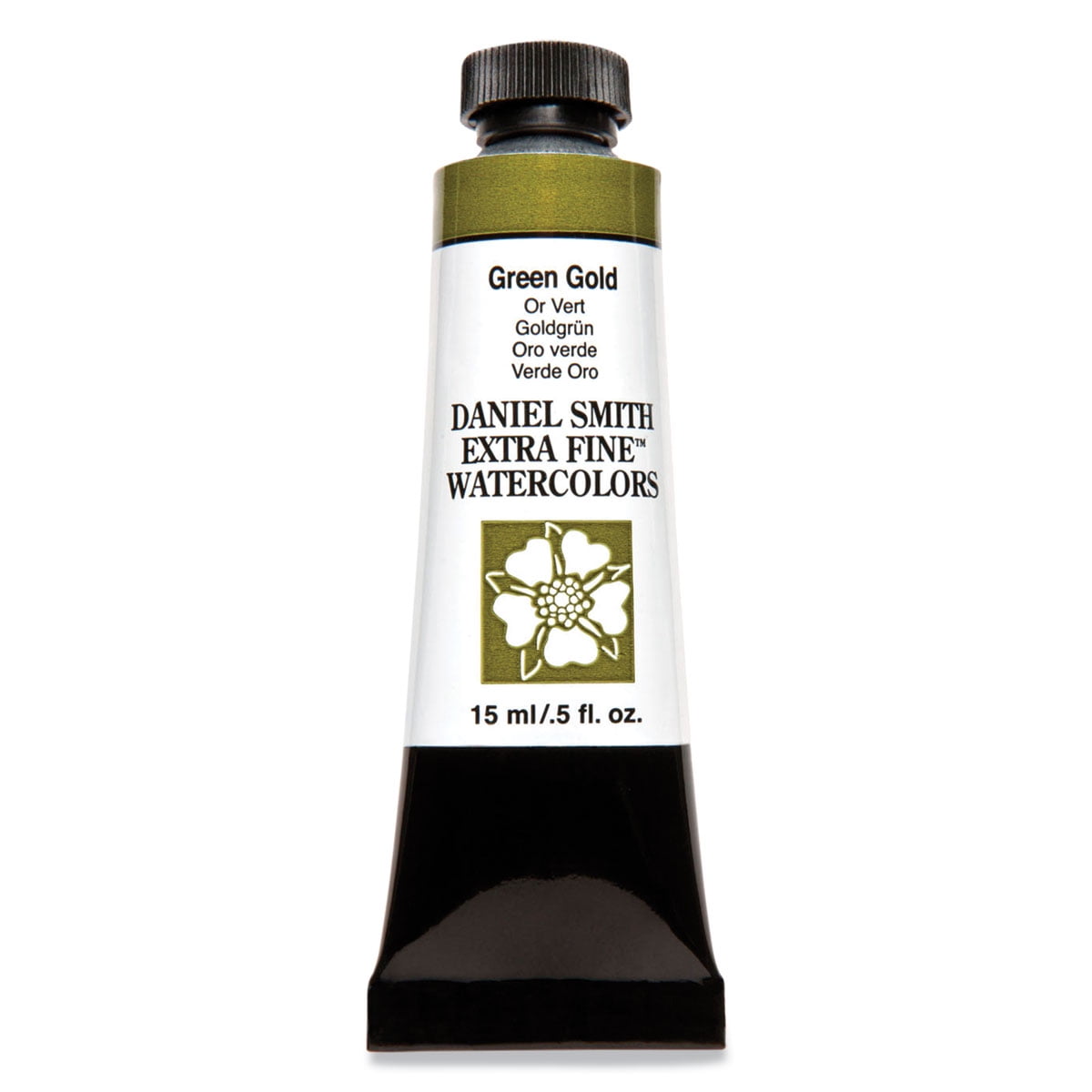 Daniel Smith Extra Fine Watercolor, 15 ml, Green Gold