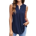 thumbnail image 3 of Fantaslook Womens Tank Tops V Neck Sleeveless Summer Shirts Loose Casual Tops Blouse, 3 of 9
