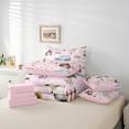 thumbnail image 6 of jejeloiu Rustic Floral Sunflower Bedding Comforter Set 7-Piece,Country Farmhouse Cabin King Bedding Sets,Farm Horse Sheep Bed Sheets For Boy Kids,Microfiber Bedroom Decor Reversible, 6 of 8