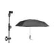 thumbnail image 2 of Sombrilla ajustable para silla con abrazadera universal para silla de playa, carrito de golf, , , Negro Doble Capa, 2 of 9