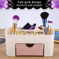 thumbnail image 1 of M Buder Organizador de Escritorio Multifuncional con Cajón Caja de Almacenamiento de Maquillaje 21x10x10 cm Rosa, 1 of 8