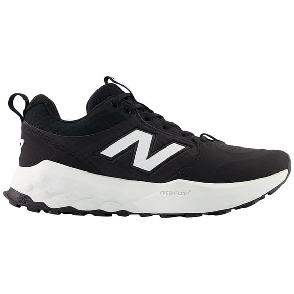 New Balance Mens 950V4 Umpire Turf Baseball Shoes Black/White 8.5