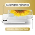 thumbnail image 6 of Case Yard iPhone-12-Mini Case Clear Soft & Flexible TPU Ultra Low Profile Slim Fit Thin Shockproof Transparent Bumper Protective Cover Drop Protective Cell Phone Cases (Half Sunflower), 6 of 8