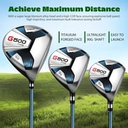 Teen Golf Club Set for Ages 13–16 – Complete Youth Golf Set with Driver, Hybrid