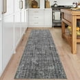 thumbnail image 4 of Modern Solid Area Rug 2x6 Washable Hallway Runner Rugs Non Slip Neutral Rug for Living Room Floor Carpet for Bedroom Kitchen Bathroom Nursery Carpet for Bedside Laundry Room, 4 of 9