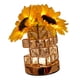 thumbnail image 4 of Girasol Lámpara de mesa de noche LED Luz de noche Mesa de comedor Lámpara de flores artificiales Brillo ajustable para Farmhouse Party Gabinete, 4 of 9